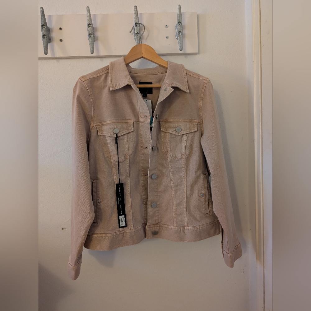 Liverpool Los Angeles Women's Blush Pink Denim Jacket